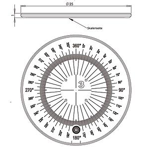 09470-TEC - Double échelle de mesure - Tech-line - Schweizer