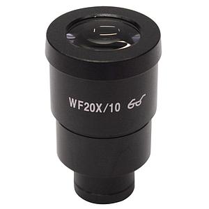 2 oculaires WF20x / 10 mm - Optika