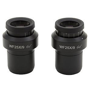 2 oculaires WF25x / 9 mm - Optika