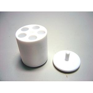 22.008.0005 - Adaptateur PTFE 5 tubes type Eppendorf 1.5 à 2 ml