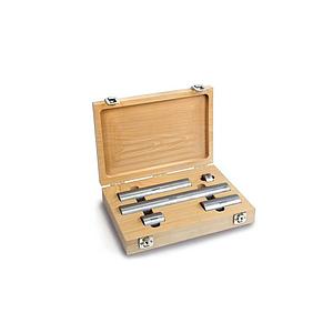 5 blocs d'étalonnage en acier - Boitier en bois - Sauter