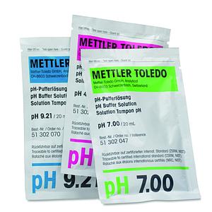 51302068 - 3 x 10 Sachets Arc-en-ciel I (pH 4,01/7,00/9,21) - Solutions tampons - Mettler toledo