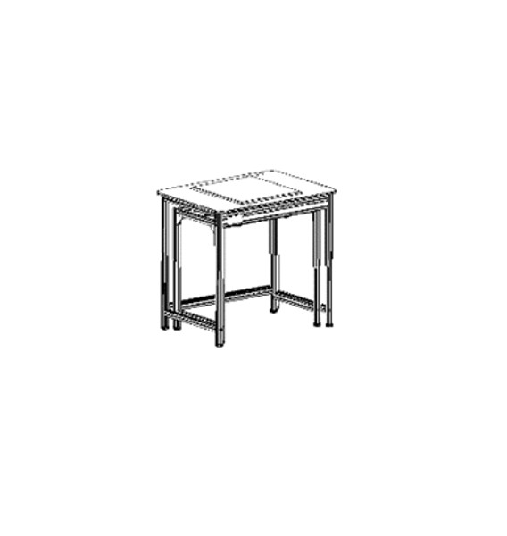 Table de pesée anti-vibration