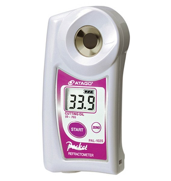 Réfractomètre digital : réfractomètre huile de coupe Atago PAL-102S