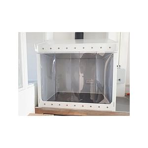 Bandeau à lanière en PVC souple transparent, L900 x H800 mm
