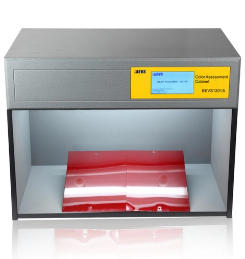 Cabine à lumière - 5 sources - D65/TL84/CWF/F/UV