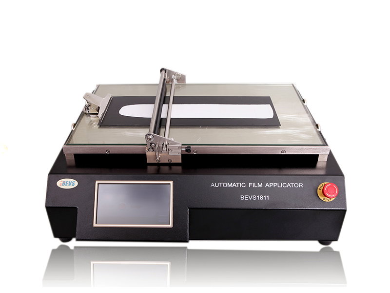  Applicateur automatique de film - Plateforme en verre 