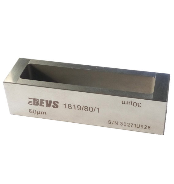 Applicateur de film à 4 faces avec réservoir - 80 mm - 30/60/90/120 µm