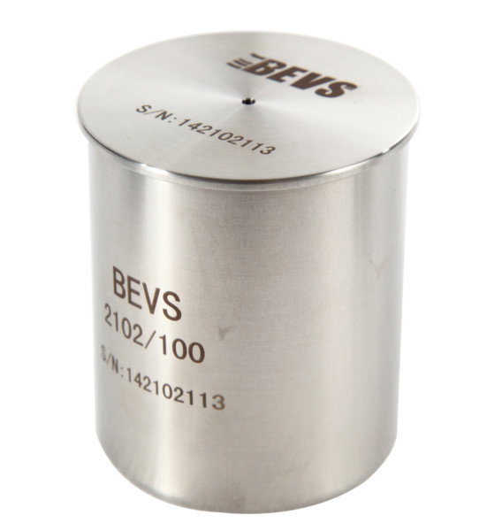 Pycnomètre 83.3 ml - ISO - DIN - ASTM - Acier Inox