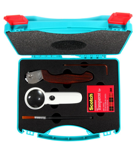 Test d'adhérence par incisions parallèles - 1 mm - 11 lames - Kit complet