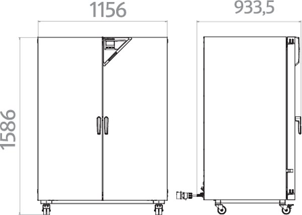 Étuve de laboratoire à convexion forcée FD 720 – Binder