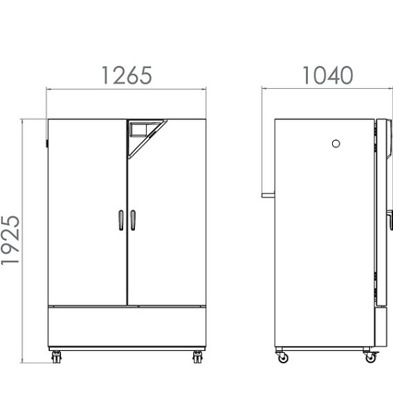 Enceinte de stabilité climatique KMF 720 - Binder