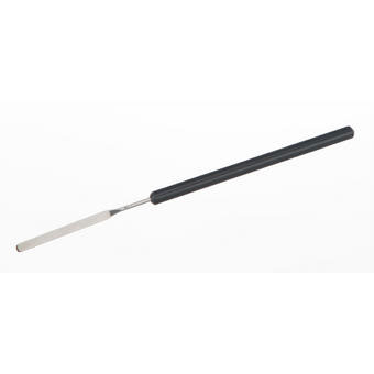 Micro spatule en inox 18/10 avec manche PVC - 3231 Bochem