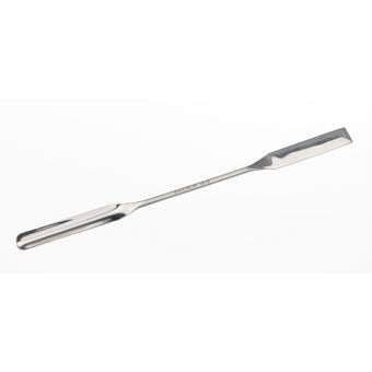 Micro-pelle de forme large, semi tubulaire en inox 18/10 - 3307 Bochem