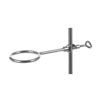 Anneau en inox avec noix de serrage Ø 50 mm