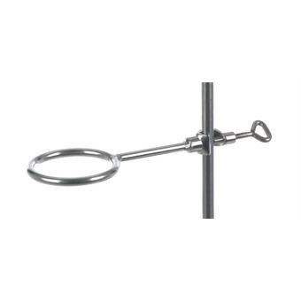 Anneau en inox avec noix de serrage Ø 70 mm