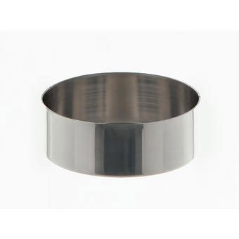 Cristallisoir nickel - forme basse - 73 ml