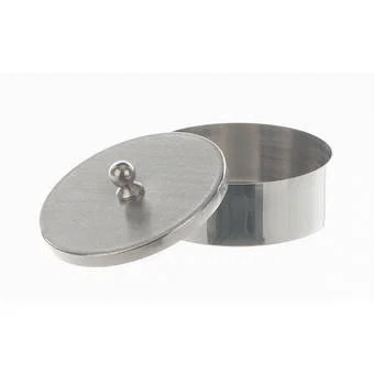 Cristallisoir nickel avec couvercle - forme basse - 45 ml