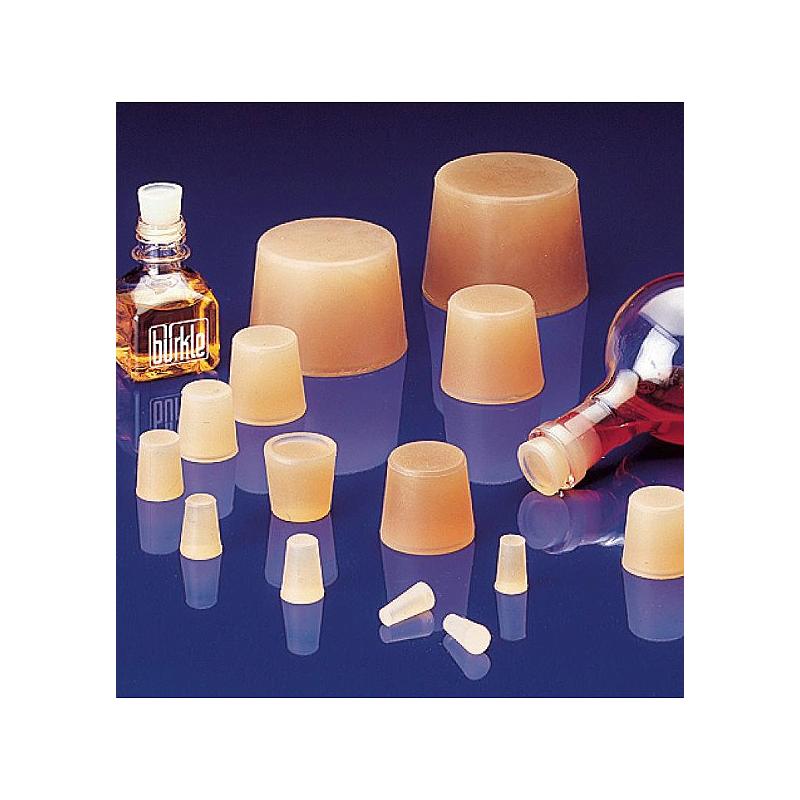 Solide Laboratoire Caoutchouc Bouchons Percé Silicone Bouchons, [pour