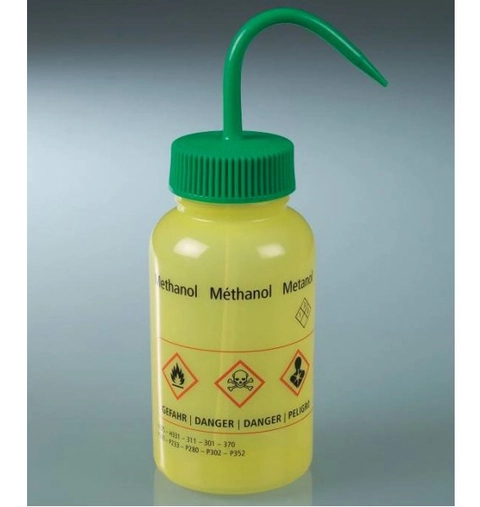 Pissette jaune - Méthanol - Bürkle