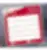Etiquettes close-it Food - 95 x 95 mm - Rouleau de 500 - Rouge - Bürkle