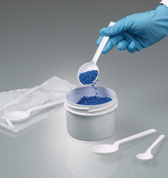 Cuillères jetables LaboPlast ®, 2.5 ml, lot de 100 - Bürkle