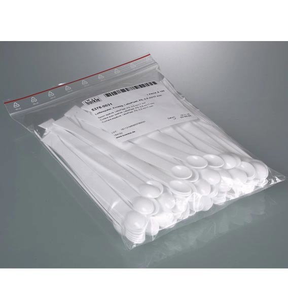 Cuillère avec spatule blanche - Bürkle