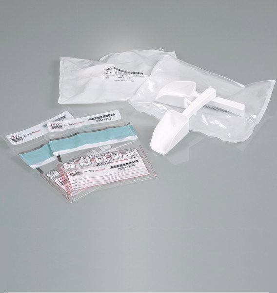 SteriPlast Kit pour un prélèvement stérile - Lot de 10 pelles & sachets - Bürkle