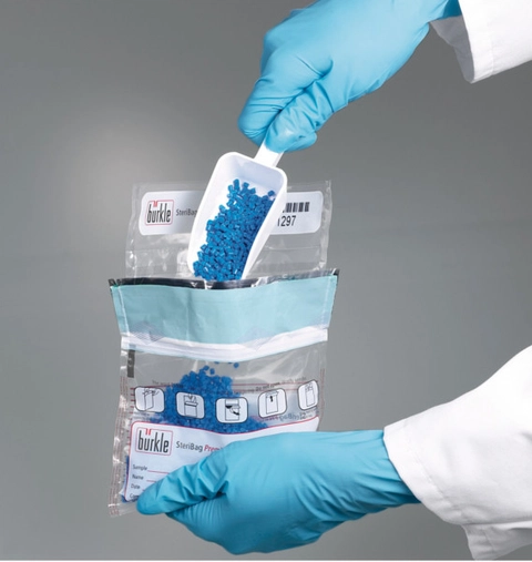 SteriPlast Kit pour un prélèvement stérile - Lot de 10 pelles & sachets - Bürkle