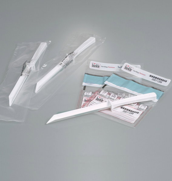 SteriPlast Kit pour un prélèvement stérile - Lot de 10 spatules & sachets - Bürkle