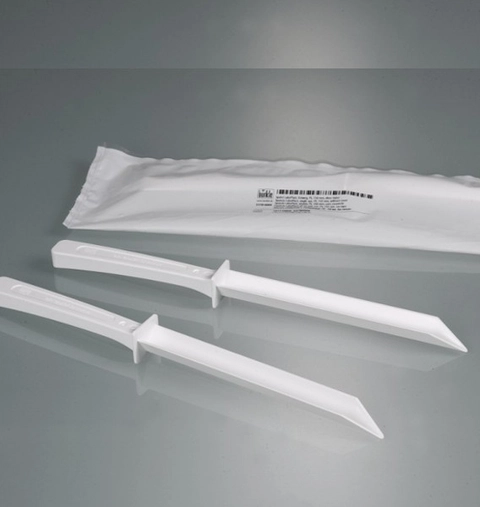 Spatules jetables SteriPlast® Bio, sans étui, lot de 10 - Bürkle