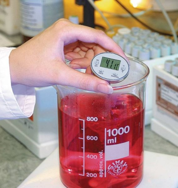Thermomètre à immersion MiniTherm étanche - Bürkle