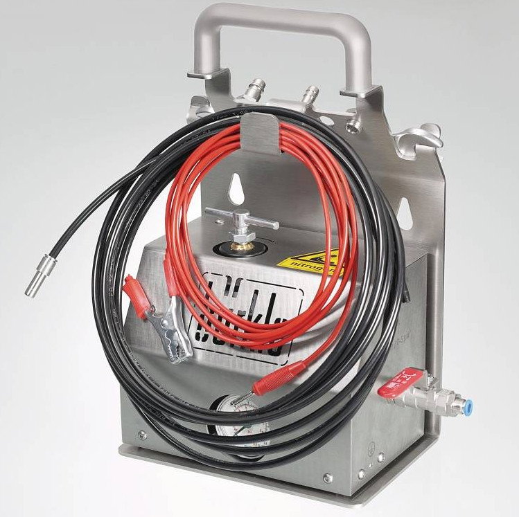 Pompe de prélèvement de solvants pour fûts, ATEX - Coude de sortie - Bürkle