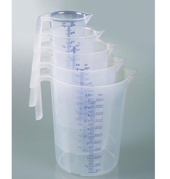 Tasse à mesurer industrielle - avec poignée - empilable - 500 ml - Bürkle