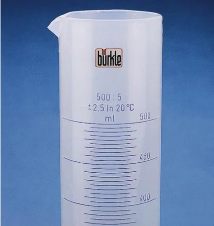 Éprouvette graduée forme haute en PP - 50 ml - Bürkle