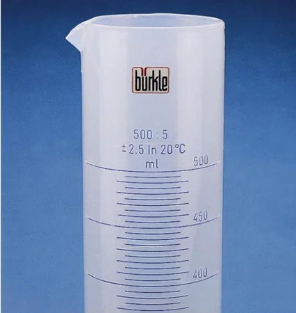 Éprouvette graduée forme haute en PP - 2000 ml - Bürkle