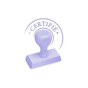 Certificat d'étalonnage 3 points - KIMO