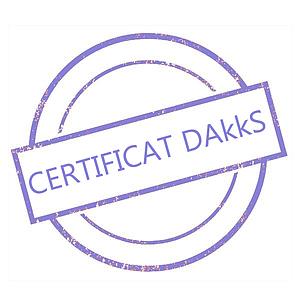 Certificat DAkkS pour poids étalon 20 g - Classe E2