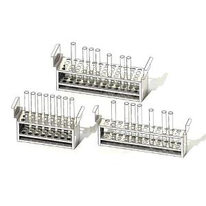 Châssis à éprouvettes - 30 trous - 3 rangées - Ø 21 - Memmert