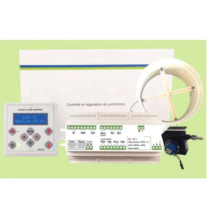 Régulateur d'air avec variateur pour sorbonne RD.P