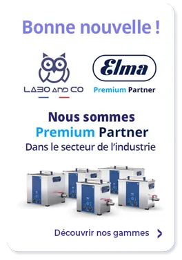 Labo and Co annonce son partenariat Premium Partner avec Elma et présente une sélection d'équipements de nettoyage à ultrasons pour l'industrie.