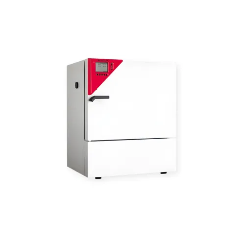 Enceinte de stabilité KMF 115 BINDER conçue pour maintenir des conditions constantes de température et d’humidité lors des études de stabilité en laboratoire