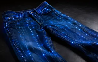 Les textiles lumineux programmables sont à la mode