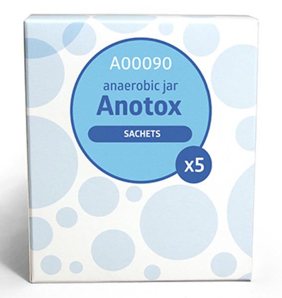 Sachets d'Anatox pour jarre d'anaérobie (lot de 5)  