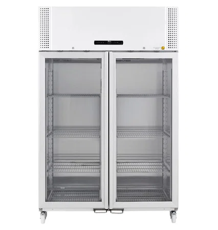 Réfrigérateur +5°C ±2°C antidéflagrant BioPlus ER1400 - Portes vitrées - Gram