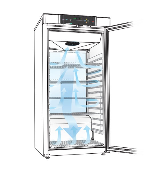 Congélateur antidéflagrant BioBasic RF210L - Porte pleine - GRAM