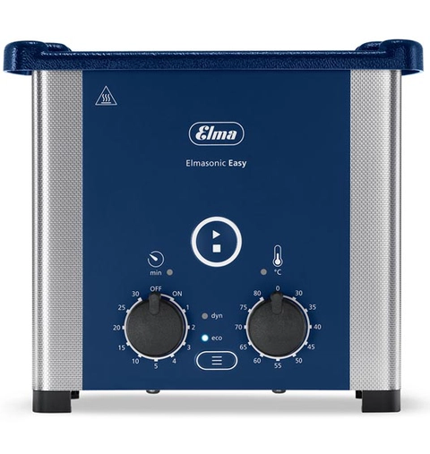 Bac ultrasons avec chauffage EASY 10H - Elma