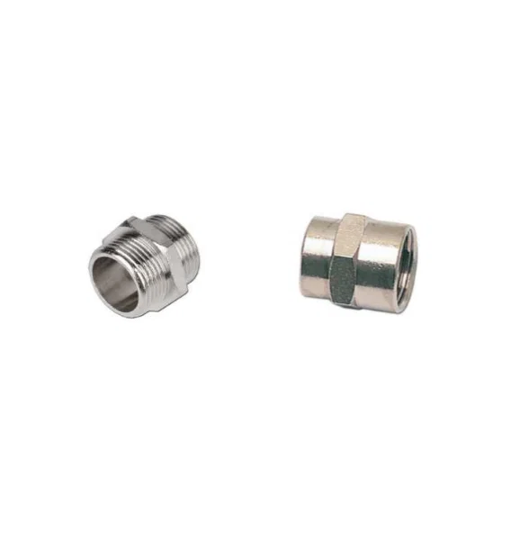 Mamelon double 1/4" femelle