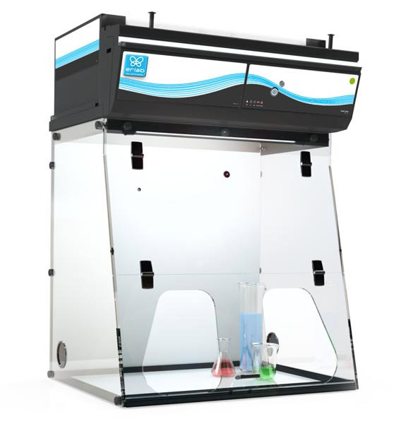 Hotte chimique à filtration CAPTAIR 321 Smart sans raccordement - Erlab