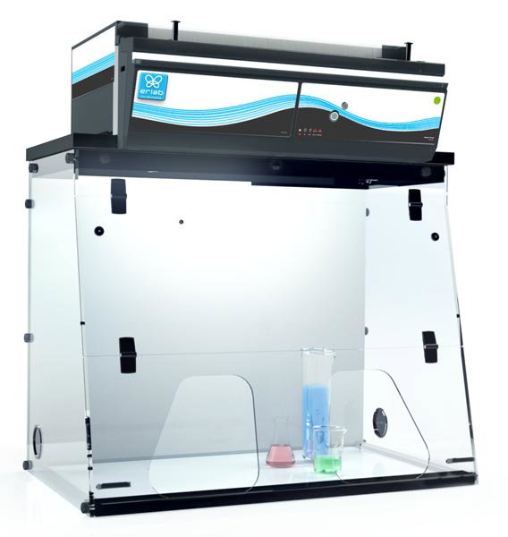 Hotte chimique à filtration CAPTAIR 391 Smart sans raccordement - Erlab